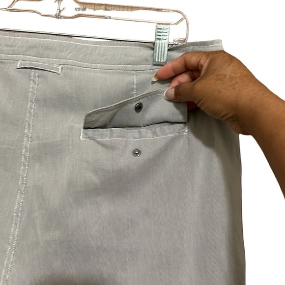 Onia Men Gray Shorts/Swim Trunks Size 34 - Picture 6 of 12